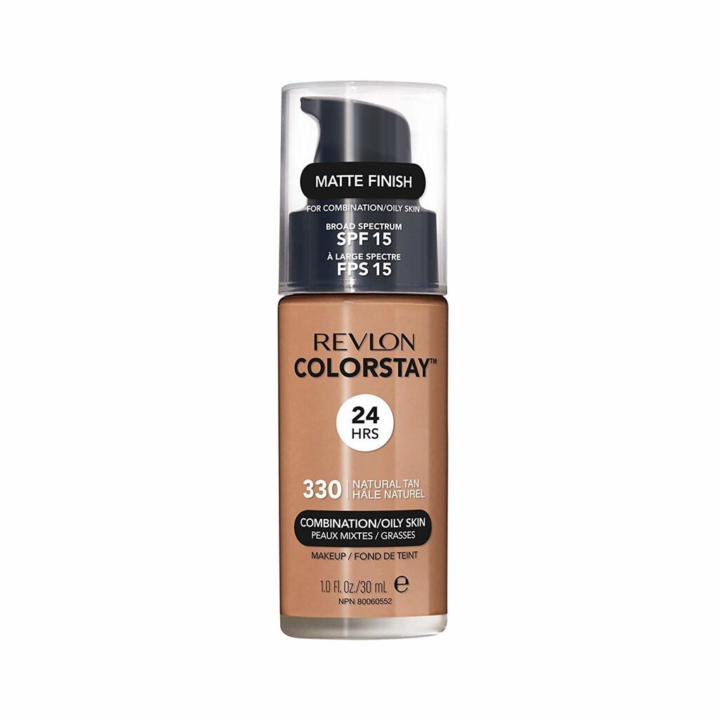 Grima pamats kombinētai un taukainai ādai Revlon ColorStay™ Makeup SPF15, 30 ml cena un informācija | Grima bāzes, tonālie krēmi, pūderi | 220.lv