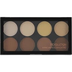 Sejas modelēšanas palete Makeup Revolution London Ultra 13 g, 02 cena un informācija | Grima bāzes, tonālie krēmi, pūderi | 220.lv