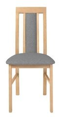2 krēslu komplekts BRW Belia, pelēks/brūns цена и информация | Стулья для кухни и столовой | 220.lv