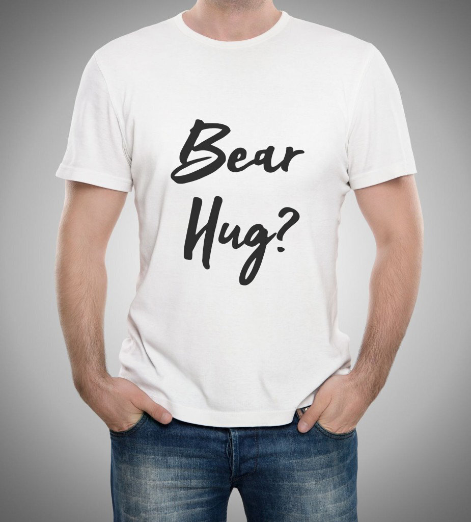 T-krekls "Bear Hug" cena un informācija |  Oriģināli T-krekli | 220.lv