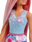 Lelle Barbie ar gariem matiem Dreamtopia, FXR94 cena un informācija | Rotaļlietas meitenēm | 220.lv