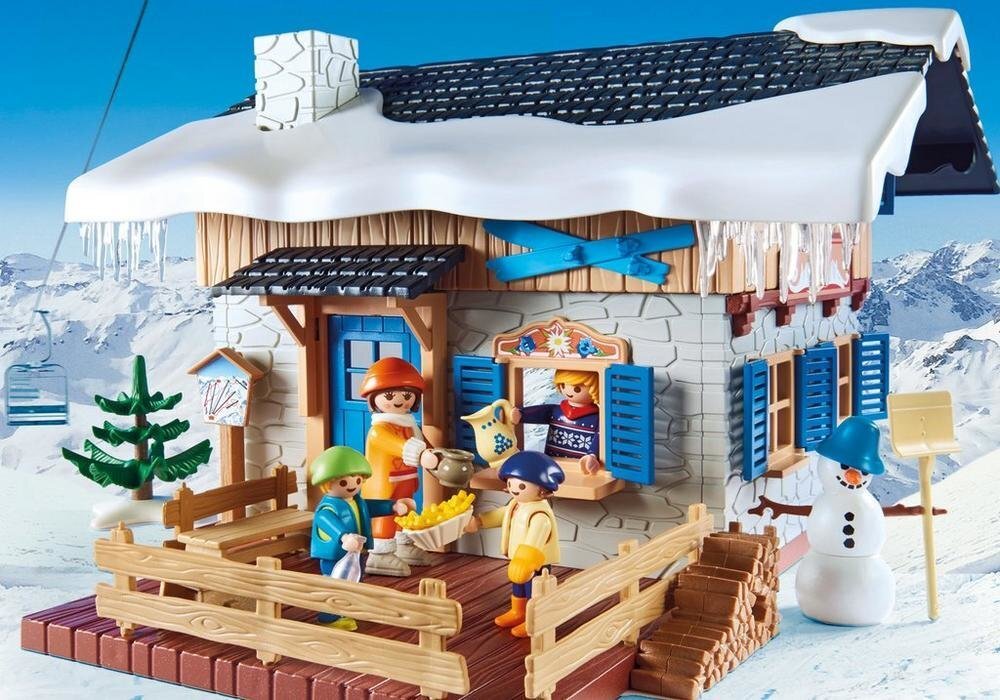 9280 PLAYMOBIL® Family Fun Slēpošanas kūrorta terase cena un informācija | Konstruktori | 220.lv