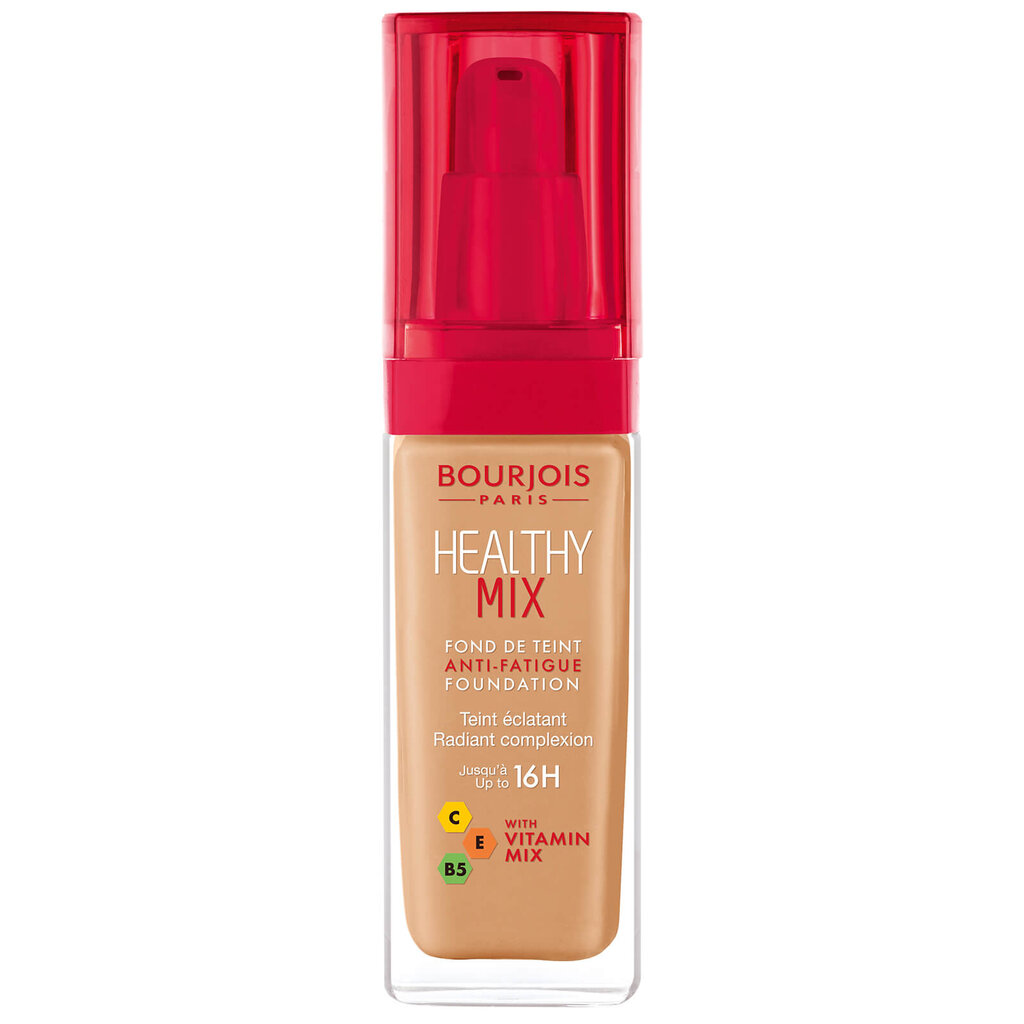 Krēmpūderis Bourjois Healthy Mix, 56 Light Bronze, 30 ml cena un informācija | Grima bāzes, tonālie krēmi, pūderi | 220.lv