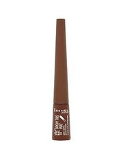 Uzacu pūderis Rimmel Brow Shake 2,5 g, Dark Brown цена и информация | Карандаши, краска для бровей | 220.lv