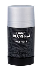 Пальчиковый дезодорант David Beckham Respect 75 мл цена и информация | Мужская парфюмированная косметика | 220.lv