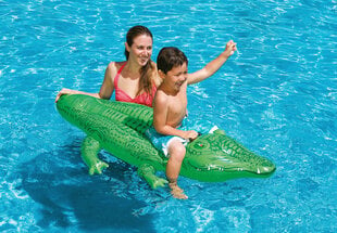 Piepūšamā rotaļlieta Intex Lil'Gator Ride-On cena un informācija | Piepūšamās rotaļlietas un pludmales preces | 220.lv