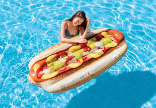 Надувной матрас Intex Hot dog (180 X 89 cm) цена и информация | Надувные и пляжные товары | 220.lv