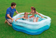 Piepūšamais baseins bērniem Intex Swim Summer Colors, 1,8 m цена и информация | Baseini | 220.lv