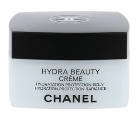 Chanel Hydra Beauty Cream - Moisturizing and Protective Cream 50ml цена и информация | Наносите на чистую кожу лица. Подержите около 10-15 минут и смойте водой. | 220.lv