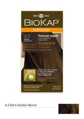 Matu krāsa Biokap Nutricolor Nr. 6.30 Dark Golden Blond Dye 140 ml cena un informācija | Matu krāsas | 220.lv