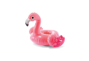 Piepūšamais dzērienu turētājs Flamingo, 33x25 cm, 3 gab. cena un informācija | Piepūšamās rotaļlietas un pludmales preces | 220.lv