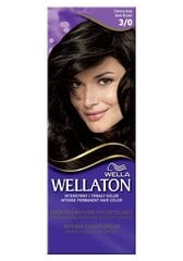 Matu krāsa Wella Wellaton 100 g, 3/0 dark brown cena un informācija | Matu krāsas | 220.lv