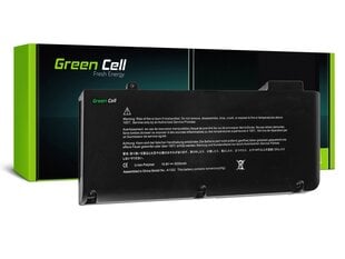 Green Cell ® Laptop Akumulators A1322 piemērots Apple MacBook Pro 13 A1278 2009-2012 цена и информация | Аккумуляторы для ноутбуков | 220.lv