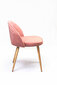4 krēslu komplekts VK-01, rozā cena un informācija | Virtuves un ēdamistabas krēsli | 220.lv