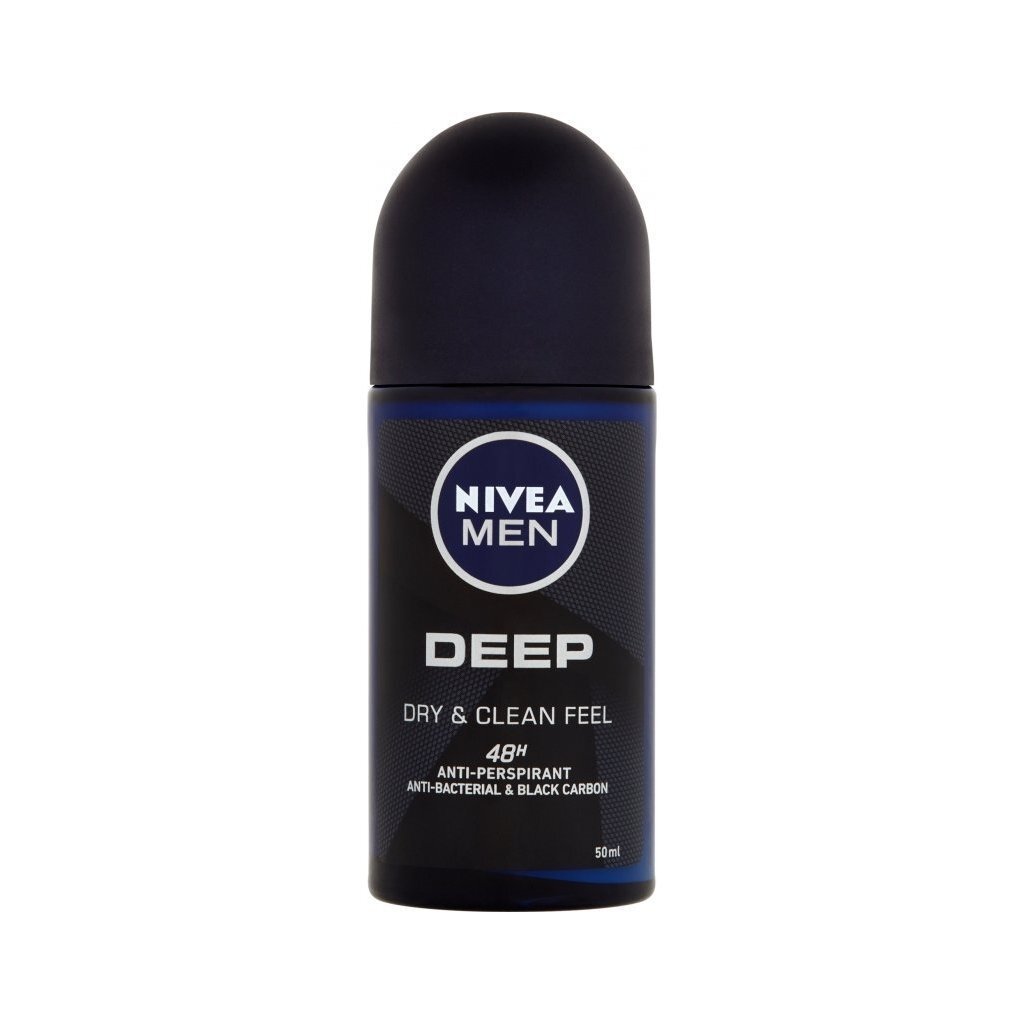 Rullīšu dezodorants Nivea Deep 50 ml cena un informācija | Dezodoranti | 220.lv