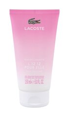 Parfimētā dušas želeja Lacoste L.12.12 Eau Fraiche Pour Elle sievietēm 150 ml цена и информация | Парфюмированная женская косметика | 220.lv