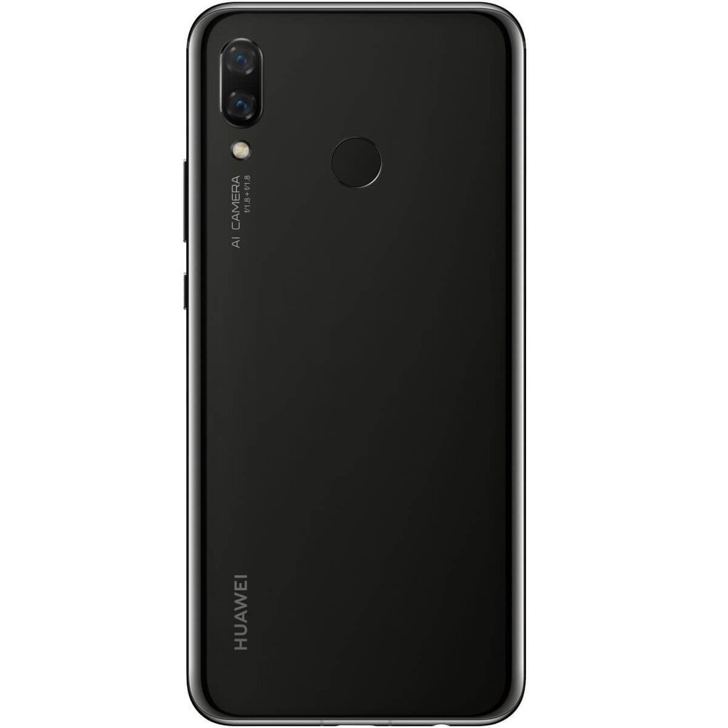 Huawei Nova 3, 4/128 GB Dual SIM Black cena un informācija | Mobilie telefoni | 220.lv