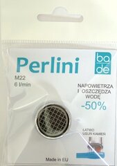 BA-DE Ūdens taupīšana, hromēts aerators 22F, plūsma 6 l / min. FreeLime ar gumijas starpliku cena un informācija | Ba-de Mājai un remontam | 220.lv