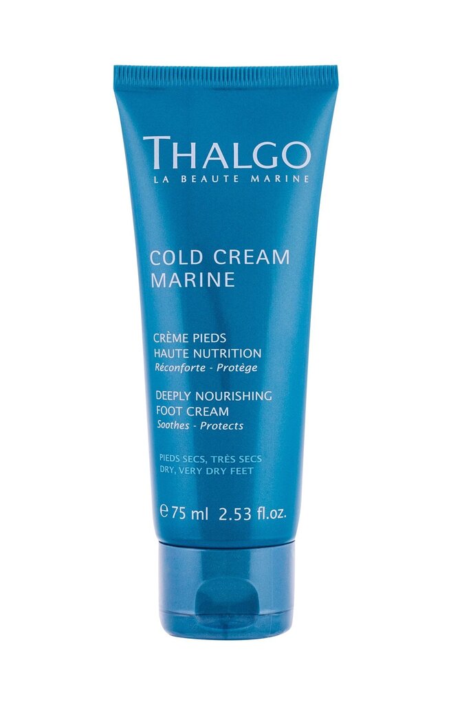 Barojošs pēdu krēms Thalgo Cold Marine 75 ml цена и информация | Ķermeņa krēmi, losjoni | 220.lv