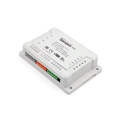 4-канальный умный переключатель Sonoff 4CH R2 цена и информация | Системы безопасности, контроллеры | 220.lv