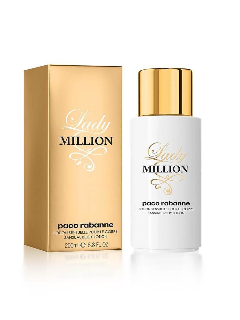 Ķermeņa losjons Paco Rabanne Lady Million sievietēm 200 ml cena un informācija | Parfimēta sieviešu kosmētika | 220.lv