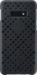 Samsung EF-XG970CBE Oriģināli Pattern īpaši plāni aizmugures maki-apvalki priekš Galaxy S10e Melns & Zils (komplektā 2 gab.) cena un informācija | Telefonu vāciņi, maciņi | 220.lv