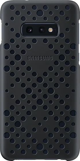 Samsung EF-XG970CBE Oriģināli Pattern īpaši plāni aizmugures maki-apvalki priekš Galaxy S10e Melns & Zils (komplektā 2 gab.) цена и информация | Telefonu vāciņi, maciņi | 220.lv