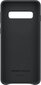 EF-VG975LBE Samsung Leather Cover Black for G975 Galaxy S10 Plus cena un informācija | Telefonu vāciņi, maciņi | 220.lv