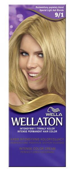 Matu krāsa Wella Wellaton 100 g, 9/1 Special Light Ash Blonde цена и информация | Matu krāsas | 220.lv