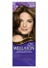 Matu krāsa Wella Wellaton 100 g, 6/73 Milk Chocolate cena un informācija | Wella Smaržas, kosmētika | 220.lv