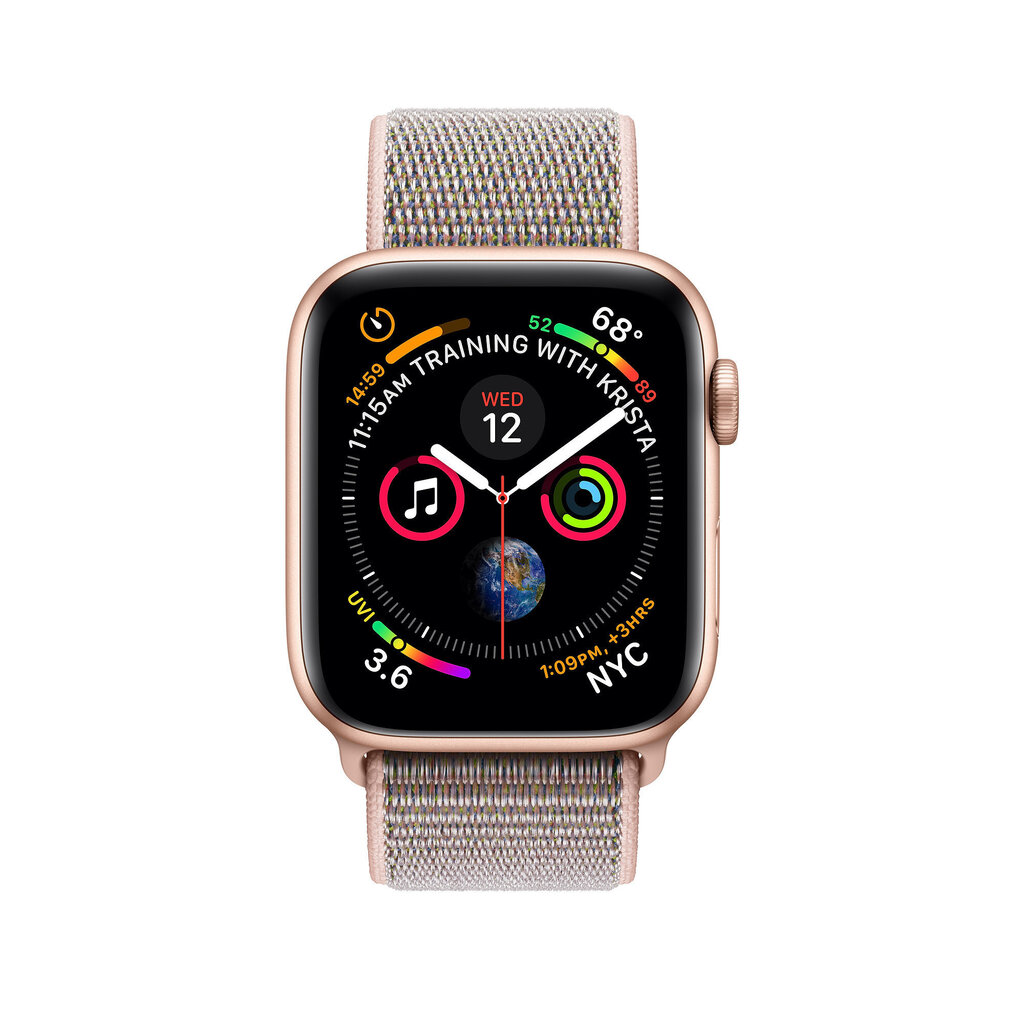 Apple Watch Series 4, 44mm, Zeltains цена и информация | Viedpulksteņi (smartwatch) | 220.lv