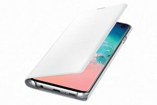 Samsung EF-NG973PWEGWW LED vāciņš Samsung G973 Galaxy S10 balts cena un informācija | Telefonu vāciņi, maciņi | 220.lv