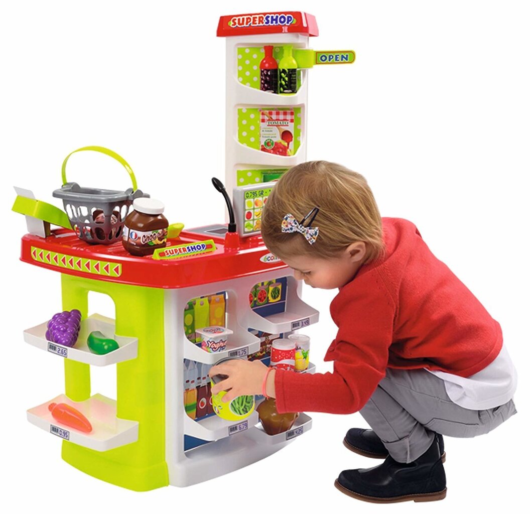 Tirdzniecības centrs ar kases aparātu Ecoiffier цена и информация | Rotaļlietas meitenēm | 220.lv