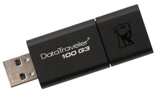 MEMORY DRIVE FLASH USB3 256GB/DT100G3/256GB KINGSTON cena un informācija | USB Atmiņas kartes | 220.lv