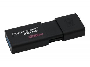 MEMORY DRIVE FLASH USB3 256GB/DT100G3/256GB KINGSTON cena un informācija | USB Atmiņas kartes | 220.lv