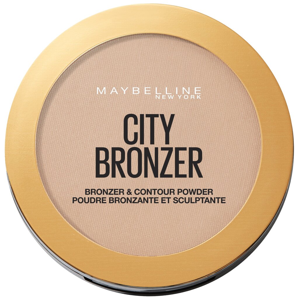 Bronzējošs un konturējošs pūderis Maybelline New York City Bronze 8 g cena un informācija | Bronzeri, vaigu sārtumi | 220.lv