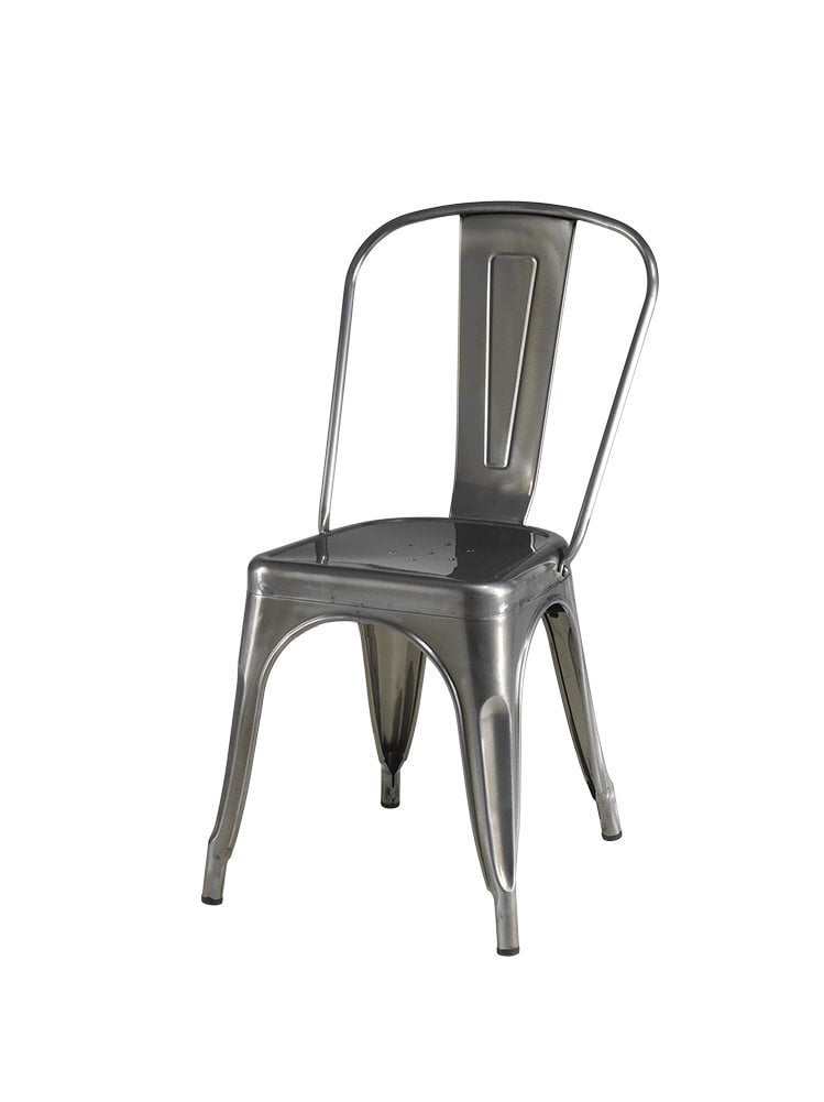 4 krēslu komplekts FurnHouse Korona, pelēks cena un informācija | Virtuves un ēdamistabas krēsli | 220.lv