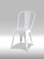 4 krēslu komplekts FurnHouse Korona, balts цена и информация | Virtuves un ēdamistabas krēsli | 220.lv