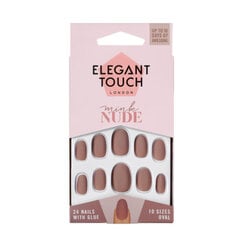 Mākslīgie nagi Elegant Touch, Mink Nude cena un informācija | Nagu kopšanas piederumi | 220.lv