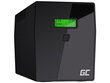 Green Cell UPS 2000VA 1200W Power Proof цена и информация | UPS- Nepārtrauktās barošanas bloki | 220.lv