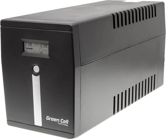 Green Cell UPS 1500VA 900W Power Proof цена и информация | UPS- Nepārtrauktās barošanas bloki | 220.lv