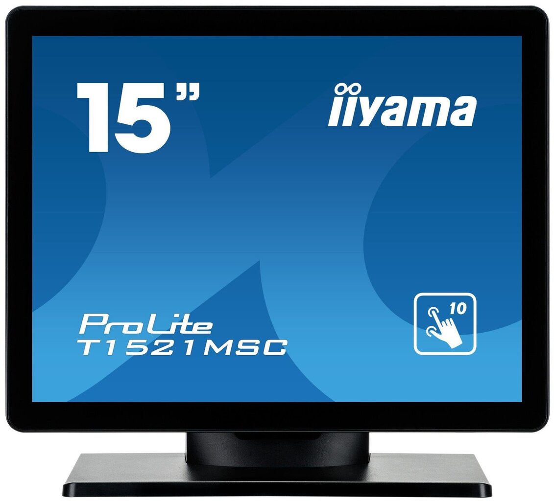 Iiyama T1521MSC-B1 cena un informācija | Monitori | 220.lv