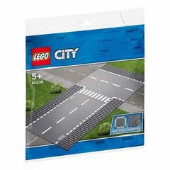 60236 LEGO® City Supplementary, Прямой и Т-образный перекрёсток цена и информация | Конструкторы | 220.lv