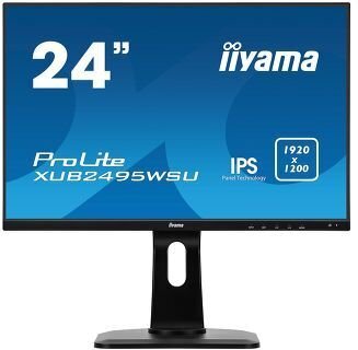 Monitors Iiyama XUB2495WSU-B1 цена и информация | Monitori | 220.lv