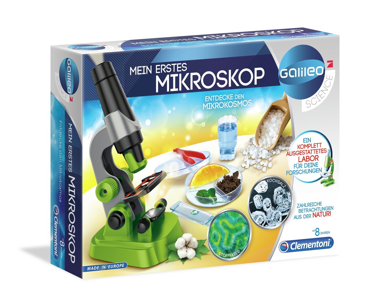 Zinātniskā galda spēle "Mikroskops" Clementoni цена и информация | Galda spēles | 220.lv