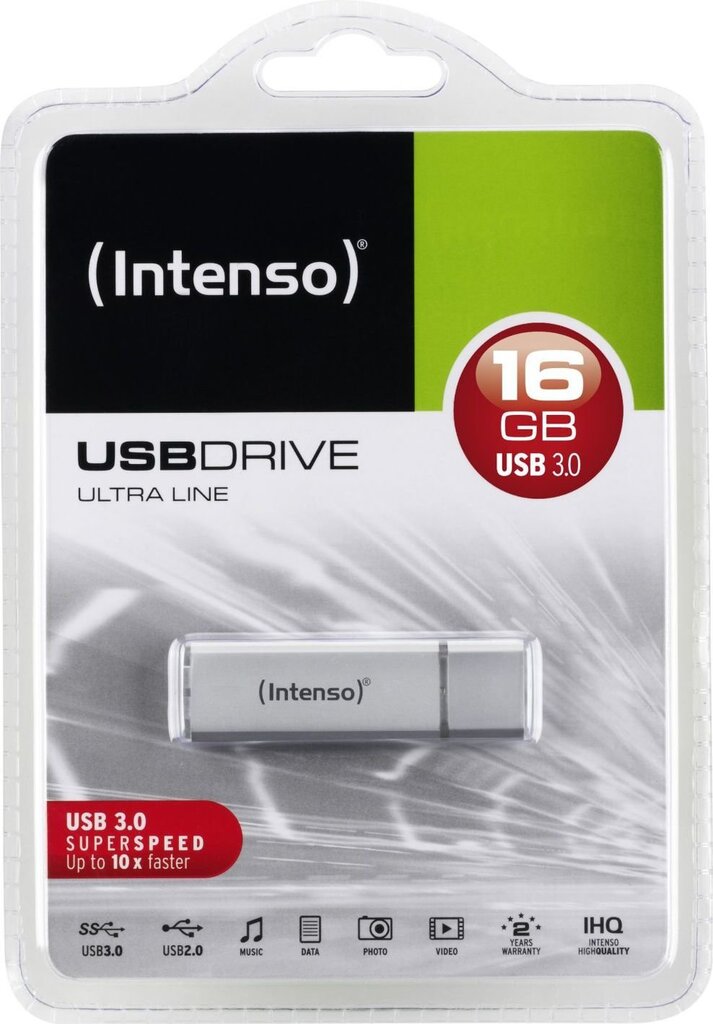 Intenso Memory 16GB USB 3.0 цена и информация | USB Atmiņas kartes | 220.lv