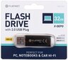 Platinet X-DEPO PMFE32B 32GB USB 2.0 Zibatmiņa Melna cena un informācija | USB Atmiņas kartes | 220.lv