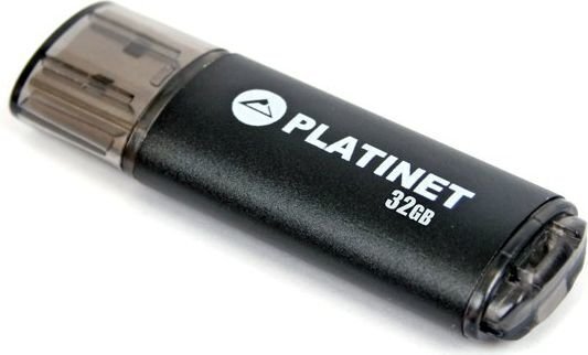 Platinet X-DEPO PMFE32B 32GB USB 2.0 Zibatmiņa Melna цена и информация | USB Atmiņas kartes | 220.lv