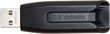 USB Zibatmiņa Verbatim V3 STORE ´N´ GO 128 GB Melns cena un informācija | USB Atmiņas kartes | 220.lv