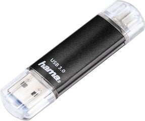 Hama Laeta Twin USB 3.0 128 GB цена и информация | USB накопители | 220.lv